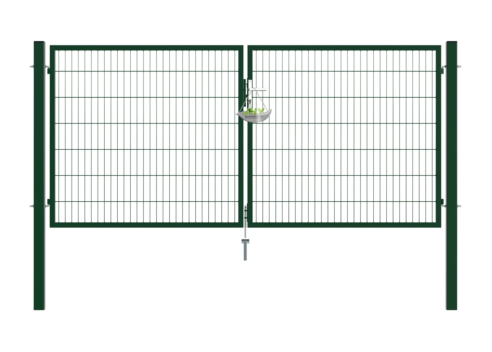 656 2D Fencing Garden Gate 3000×1400mm.webp1