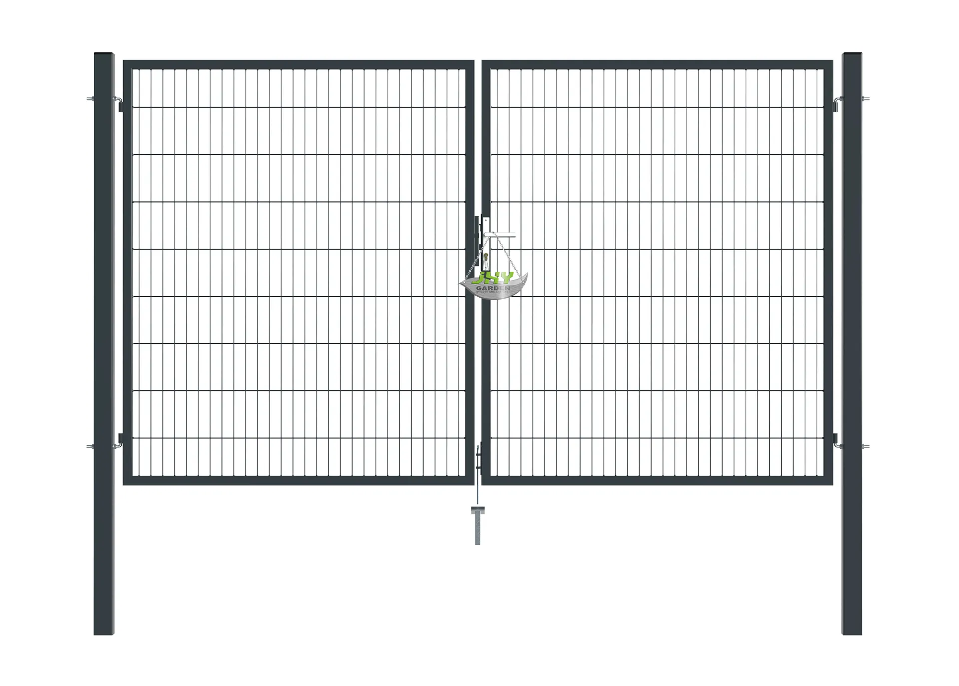 656 2D Fencing Garden Gate 3000×1800mm.webp1