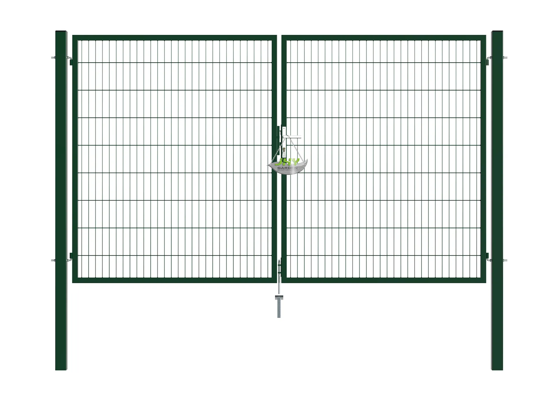 656 2D Fencing Garden Gate 3000×1800mm.webp1