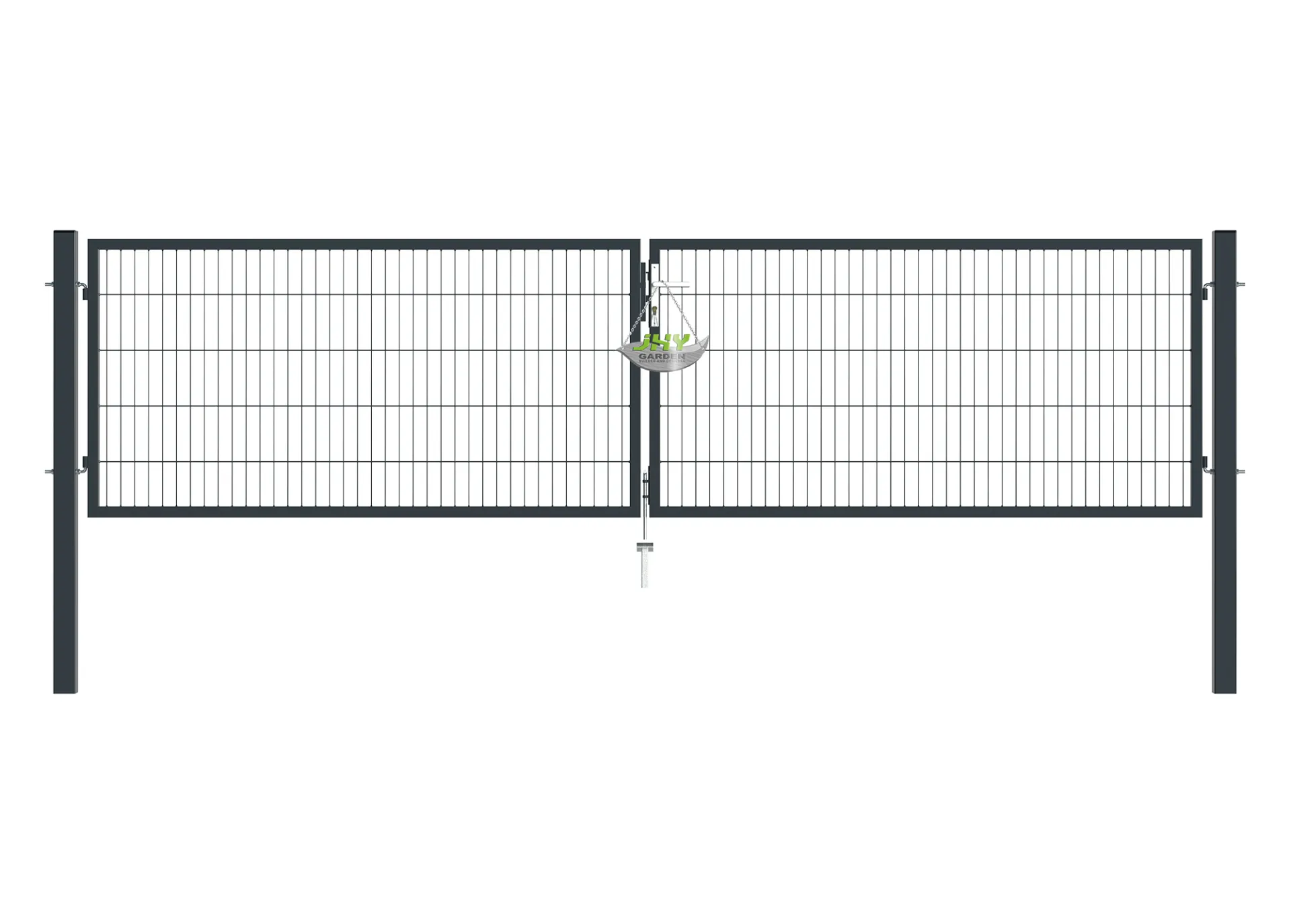 656 2D Fencing Garden Gate 4000×1000mm.webp1