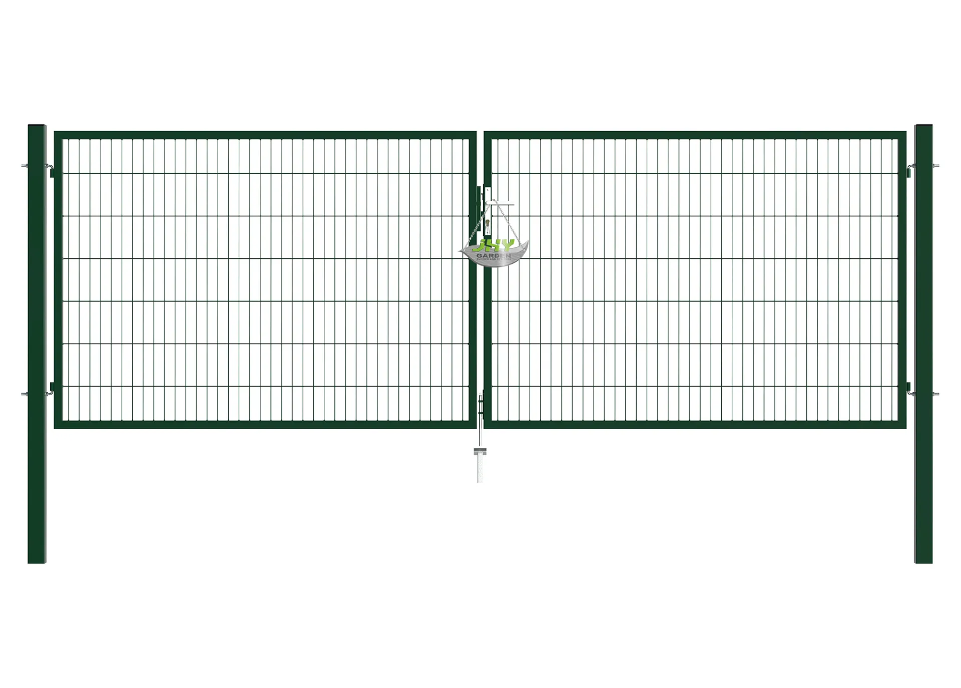 656 2D Fencing Garden Gate 4000×1400mm.webp1