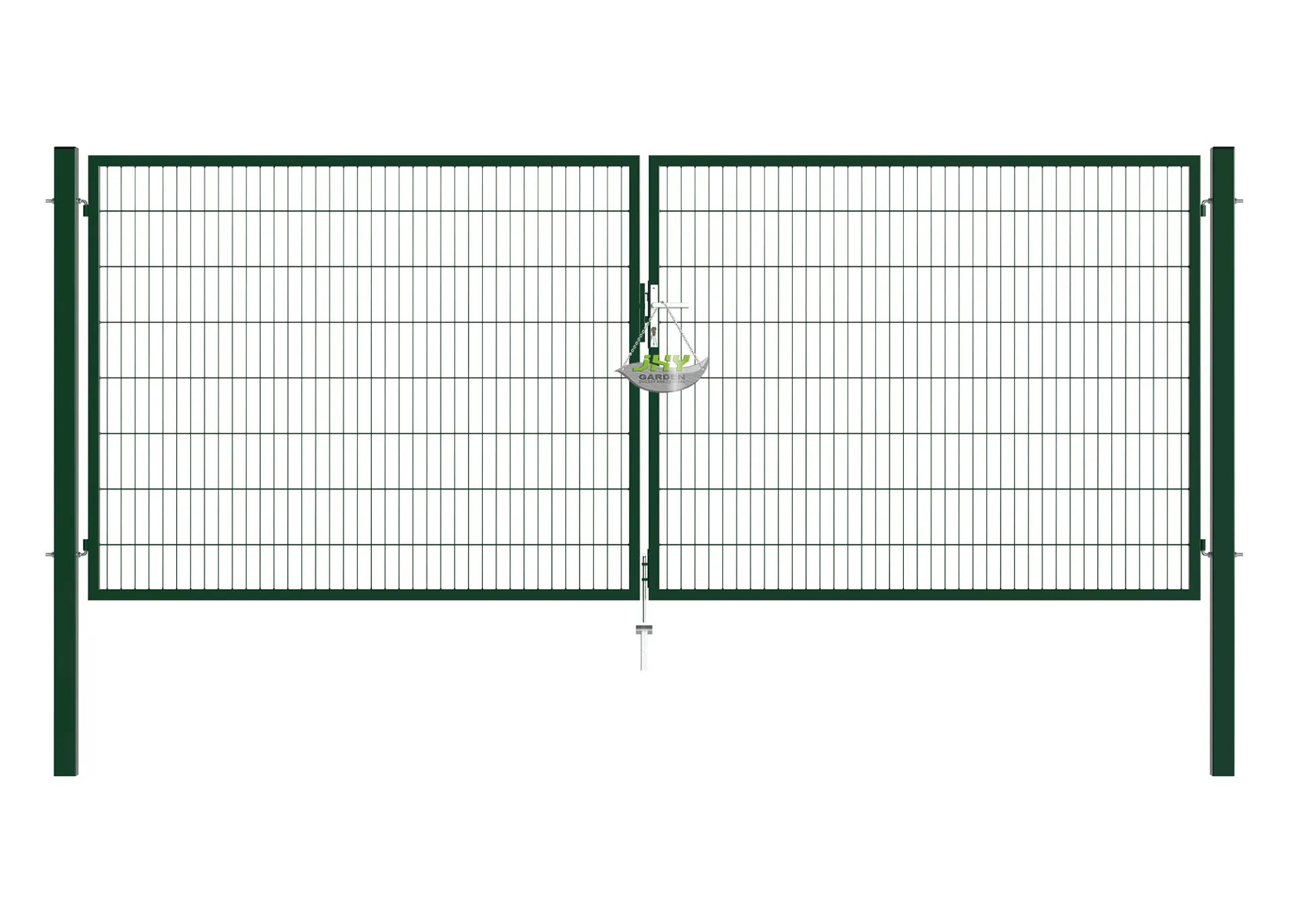656 2D Fencing Garden Gate 4000×1600mm.webp1