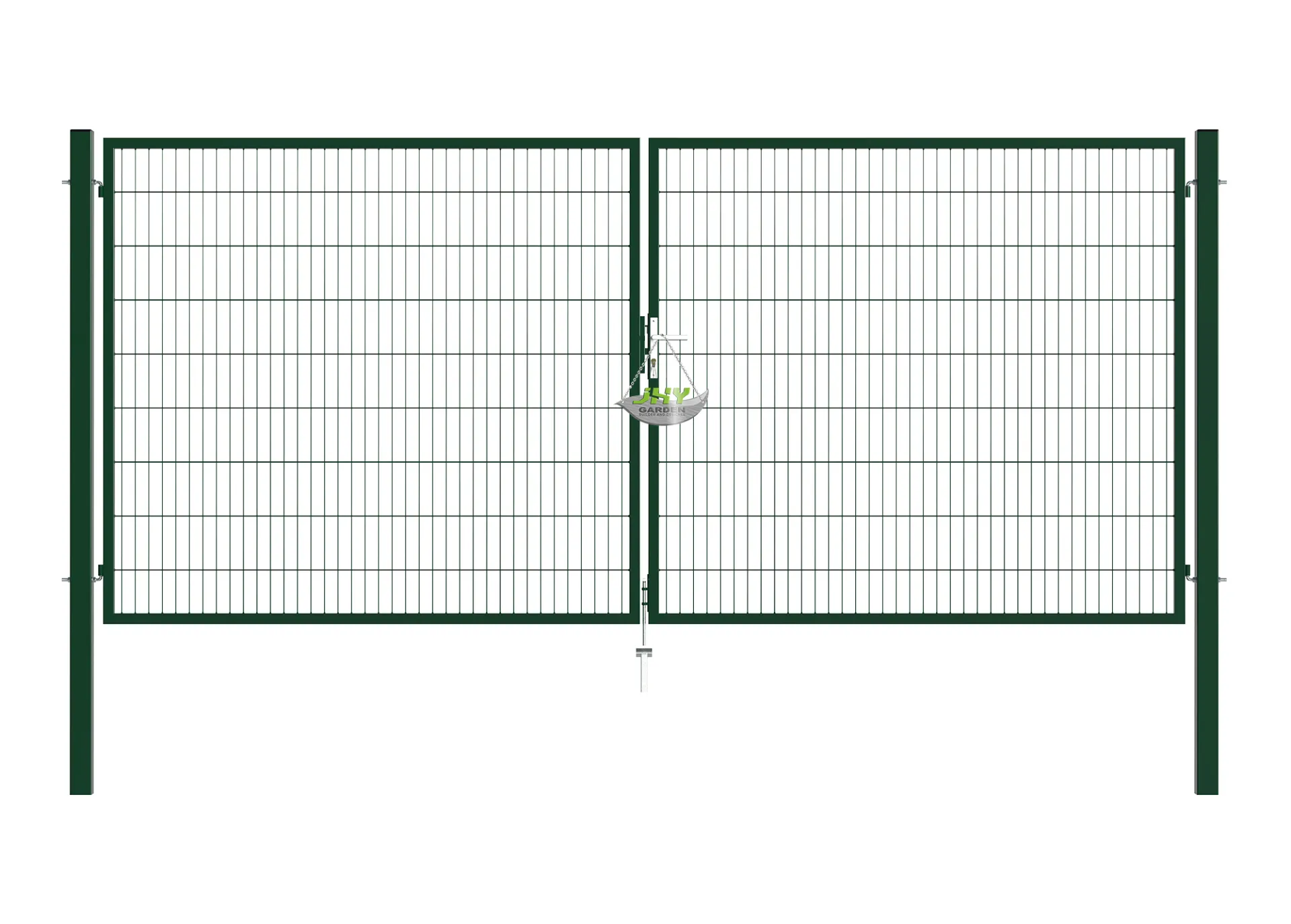 656 2D Fencing Garden Gate 4000×1800mm.webp1