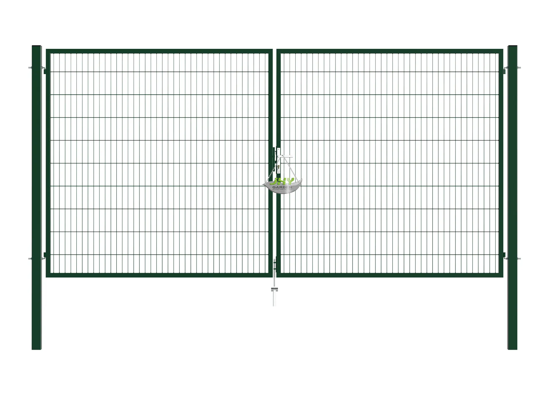 656 2D Fencing Garden Gate 4000×2000mm.webp1