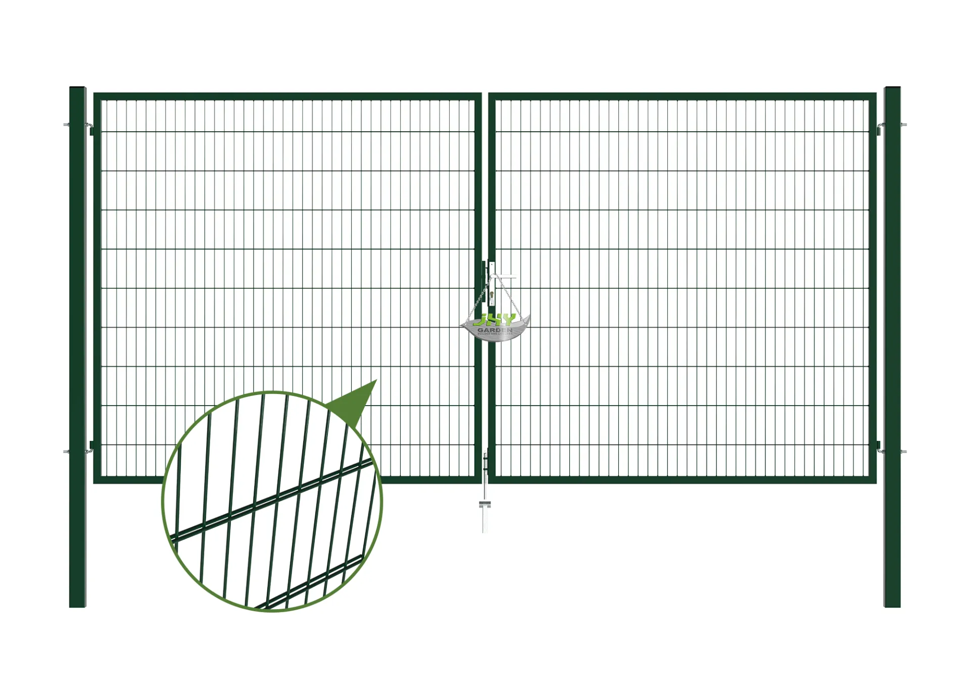 656 2D Fencing Garden Gate mesh 4000×2000.webp1