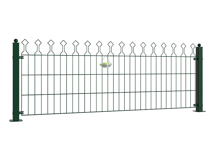 FLAT DECO STEEL MESH FENCE PANEL WIDTH 2015MM & HEIGHT 800MM