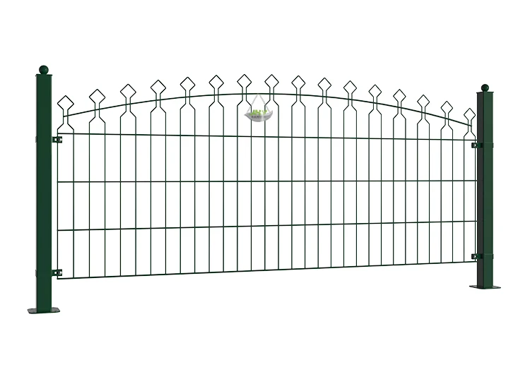ARC DECO STEEL MESH FENCE PANEL WIDTH 2015MM & HEIGHT 886MM
