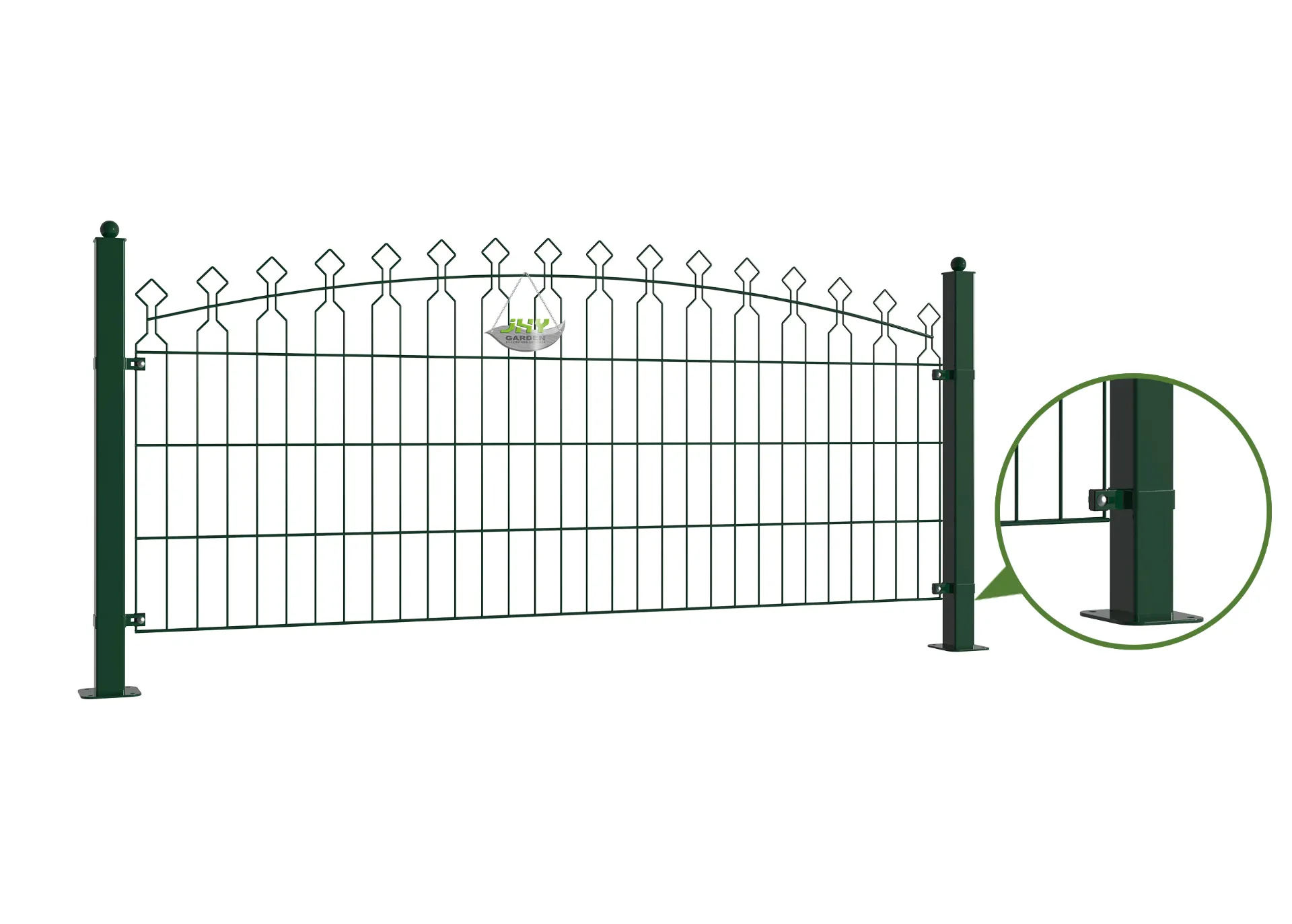 Arc Deco Steel Mesh Fence Panel 2.webp4