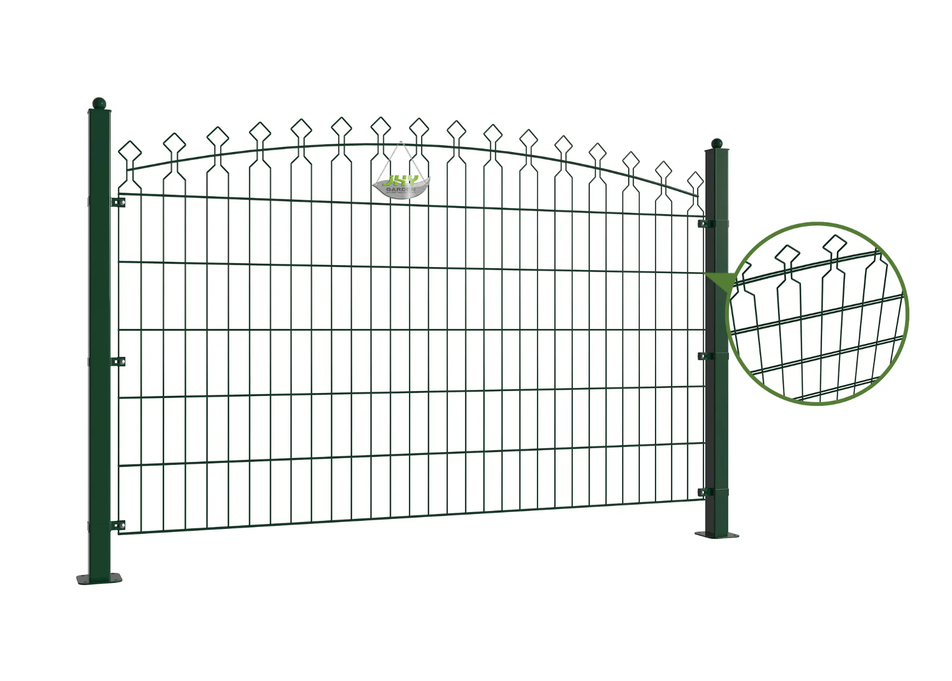 Arc Deco Steel Mesh Fence Panel 4.webp3