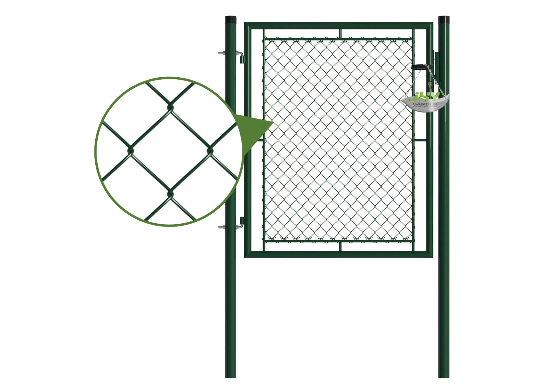 Chain Link Fence Garden Gate 1000×1250mm  mesh.webp1