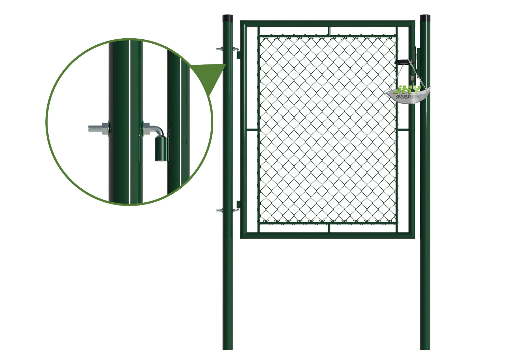Chain Link Fence Garden Gate 1000×1250mm hinge.webp1