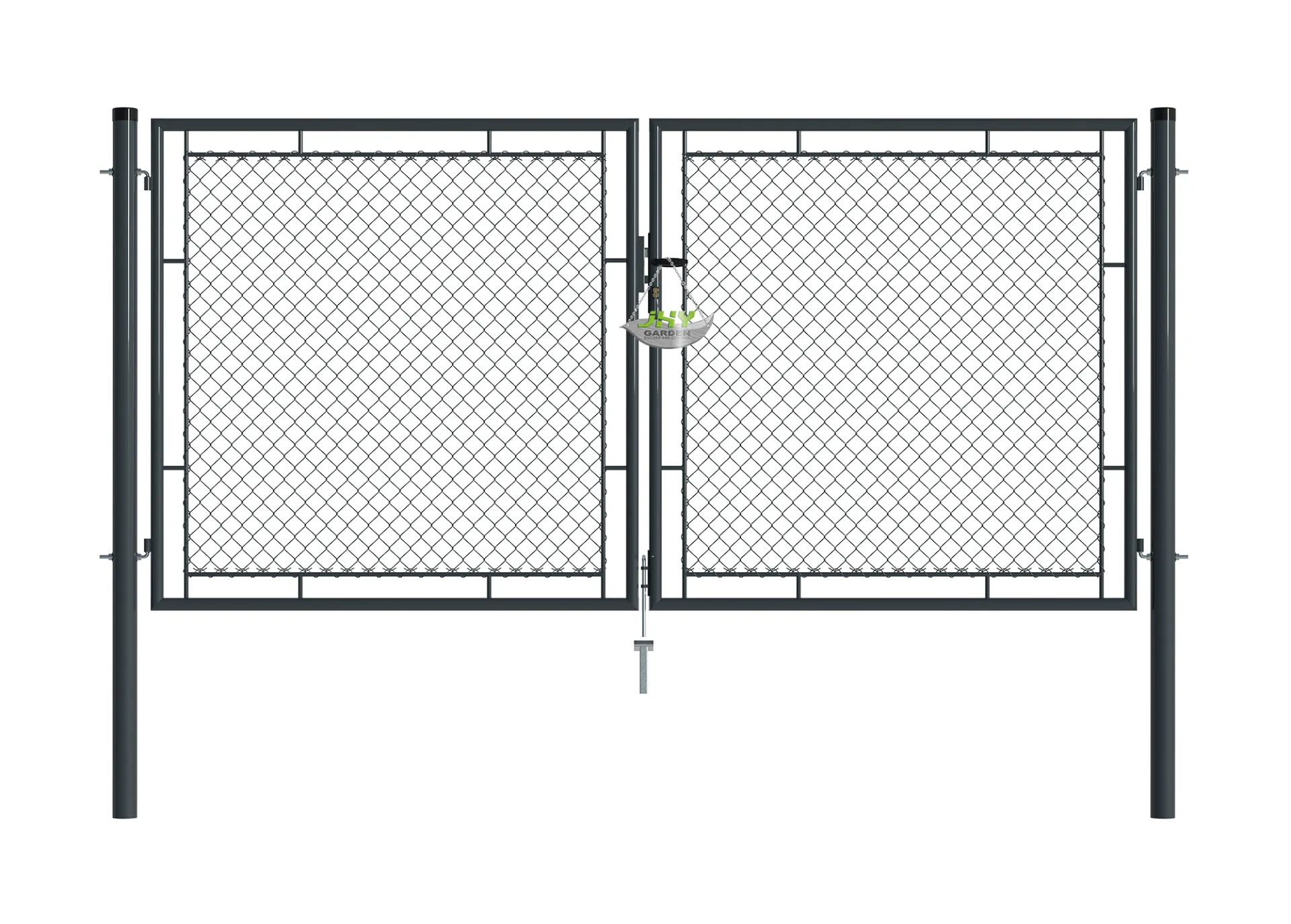Chain Link Fence Garden Gate 3000×1500mm.webp1