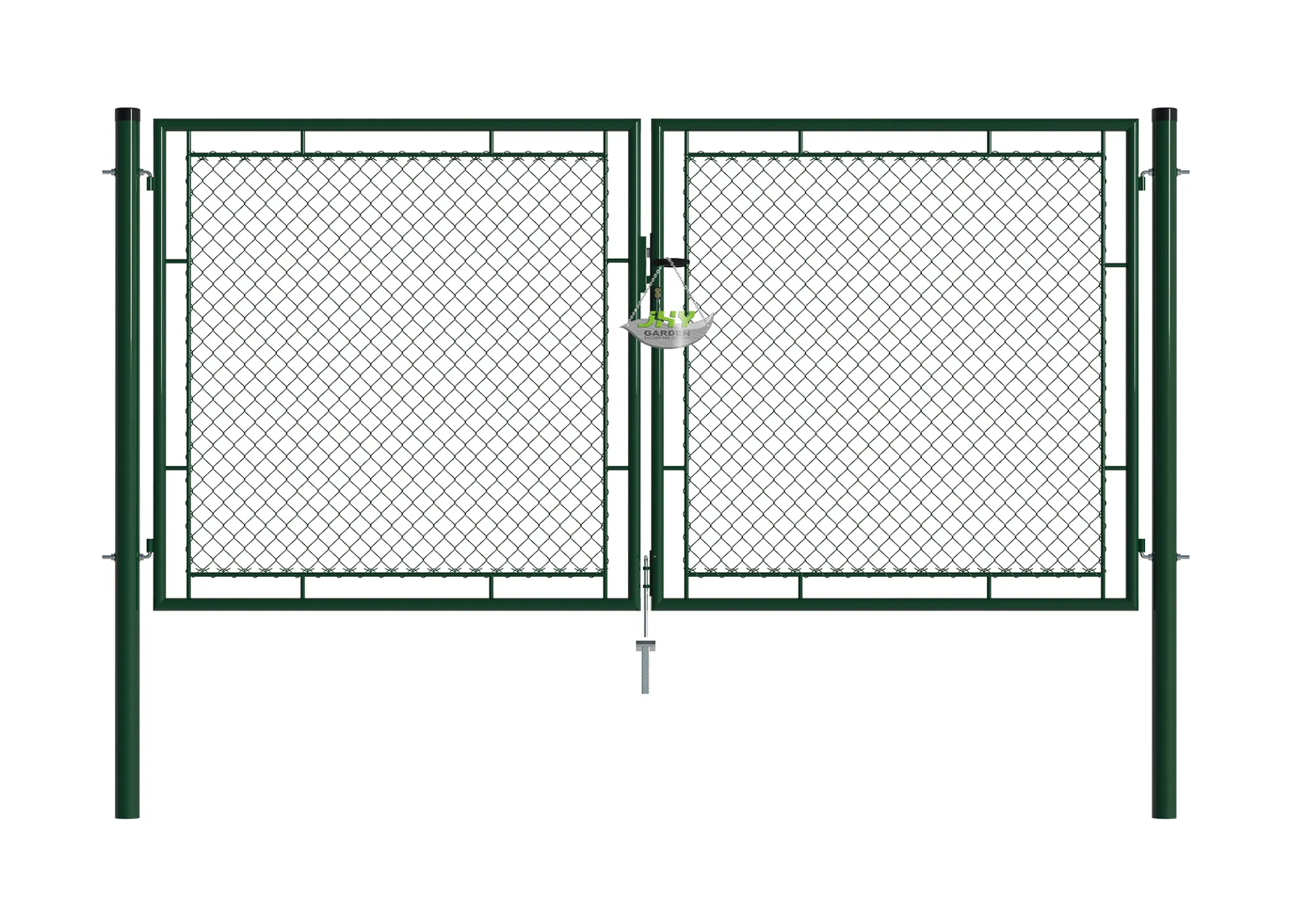 Chain Link Fence Garden Gate 3000×1500mm.webp1