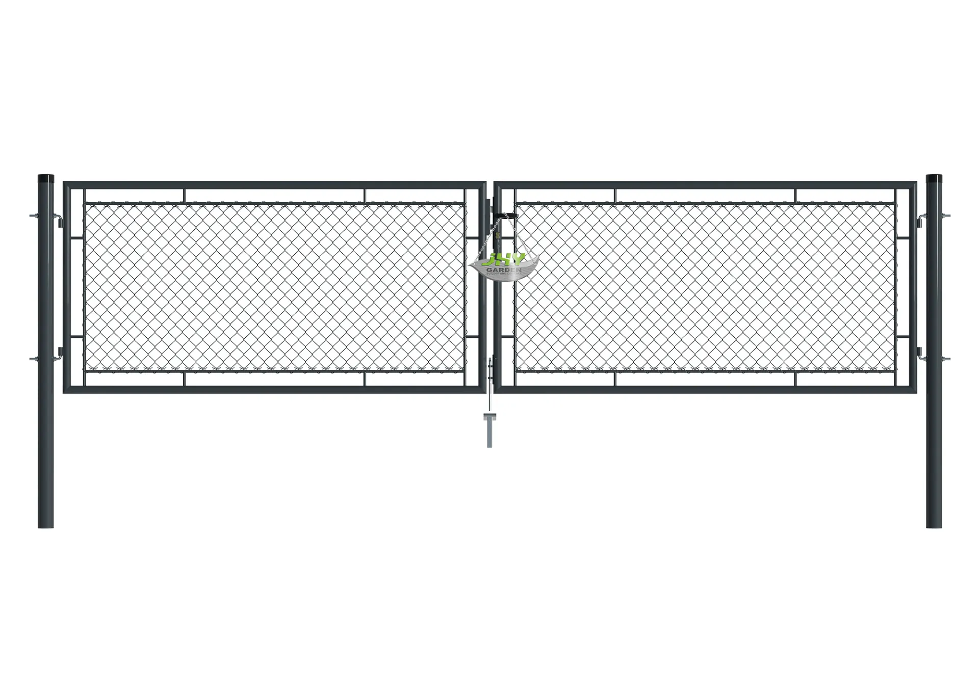 Chain Link Fence Garden Gate 4000×1000mm.webp1