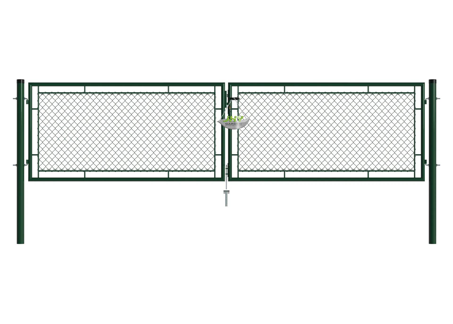 Chain Link Fence Garden Gate 4000×1000mm.webp1