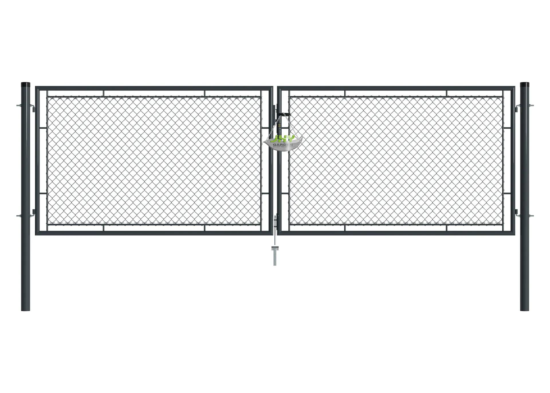 Chain Link Fence Garden Gate 4000×1250mm.webp1