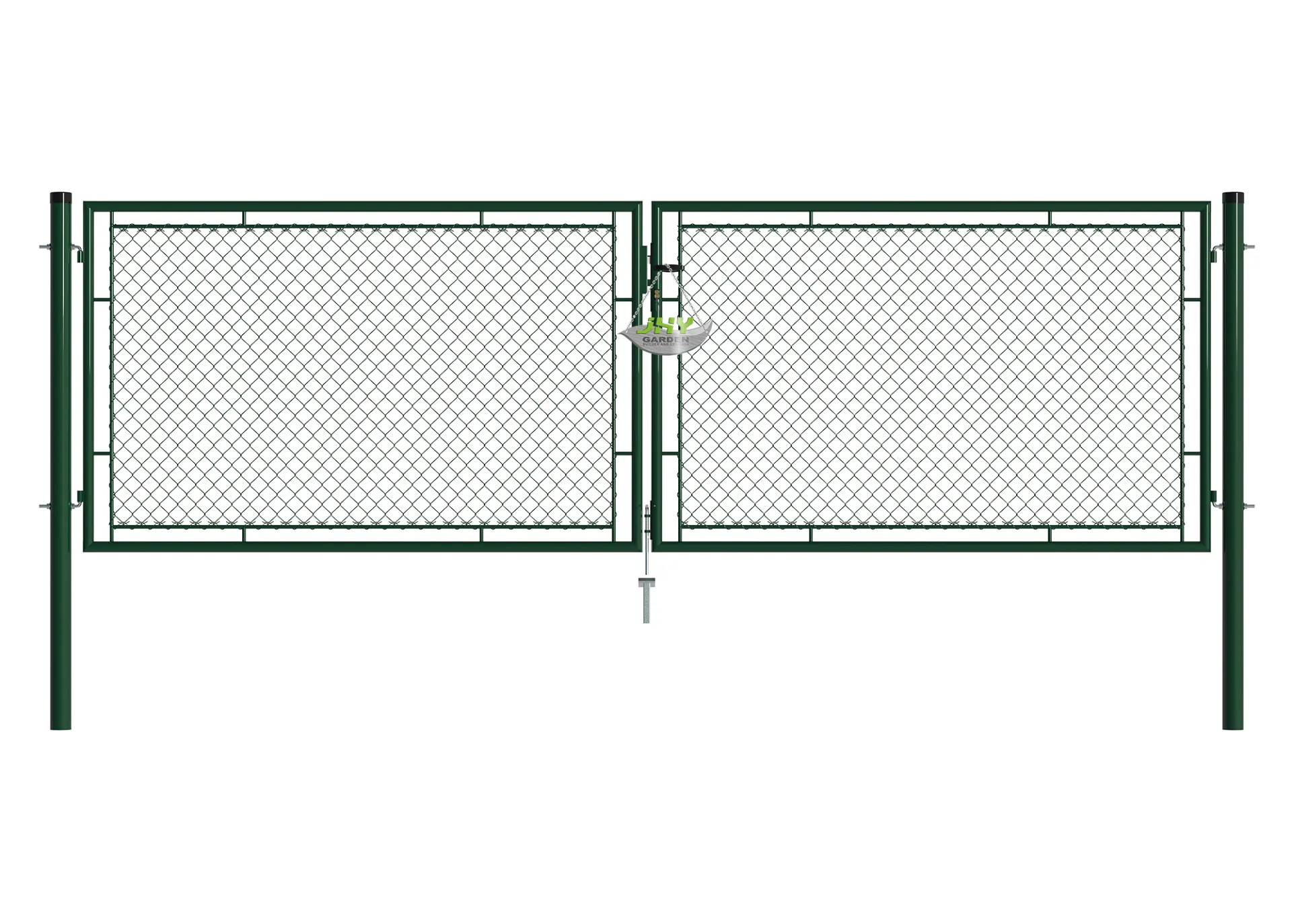Chain Link Fence Garden Gate 4000×1250mm.webp1