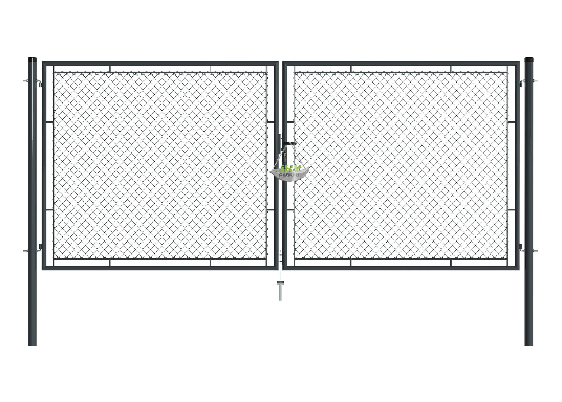 Chain Link Fence Garden Gate 4000×1750mm.webp1