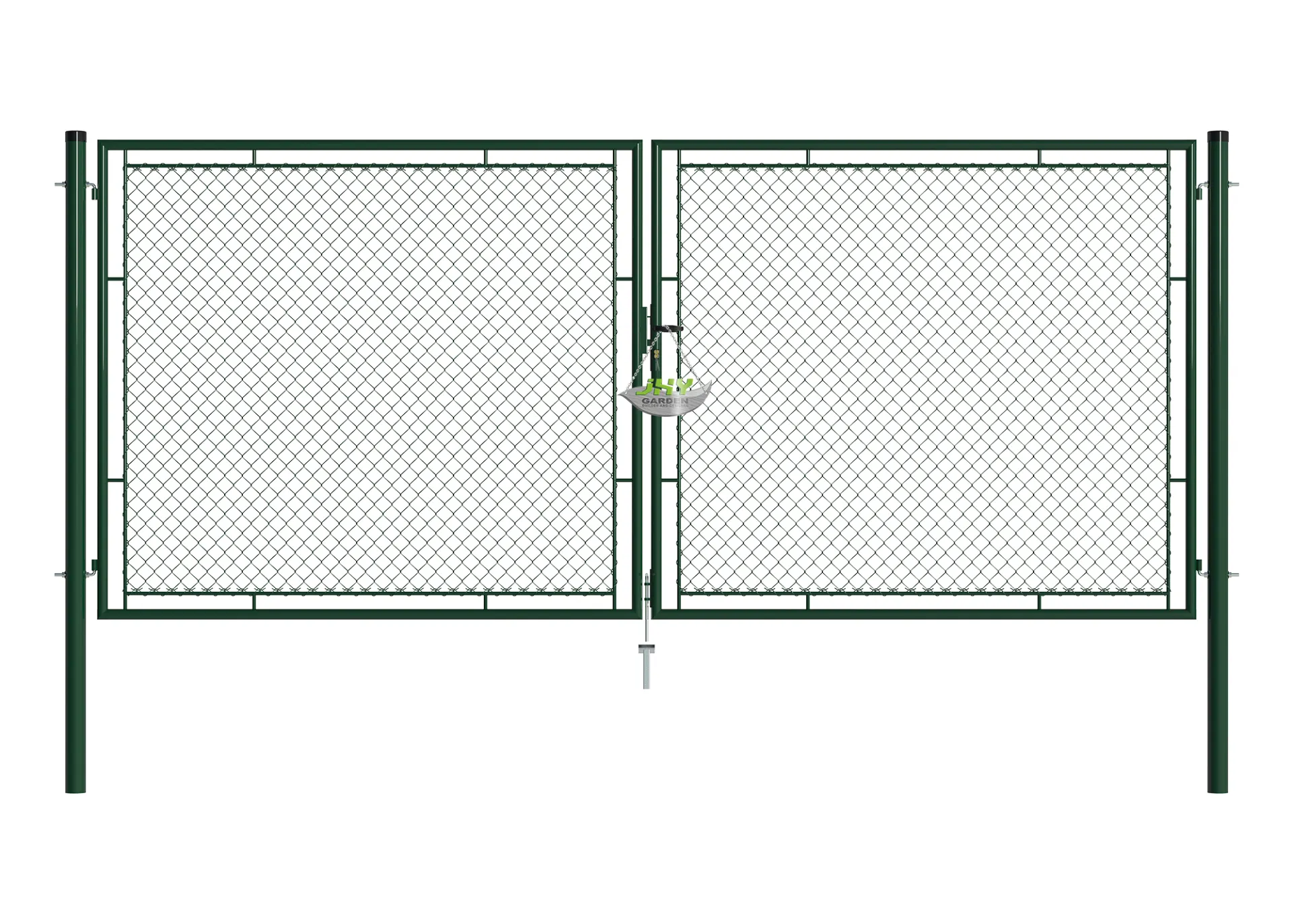 Chain Link Fence Garden Gate 4000×1750mm.webp1