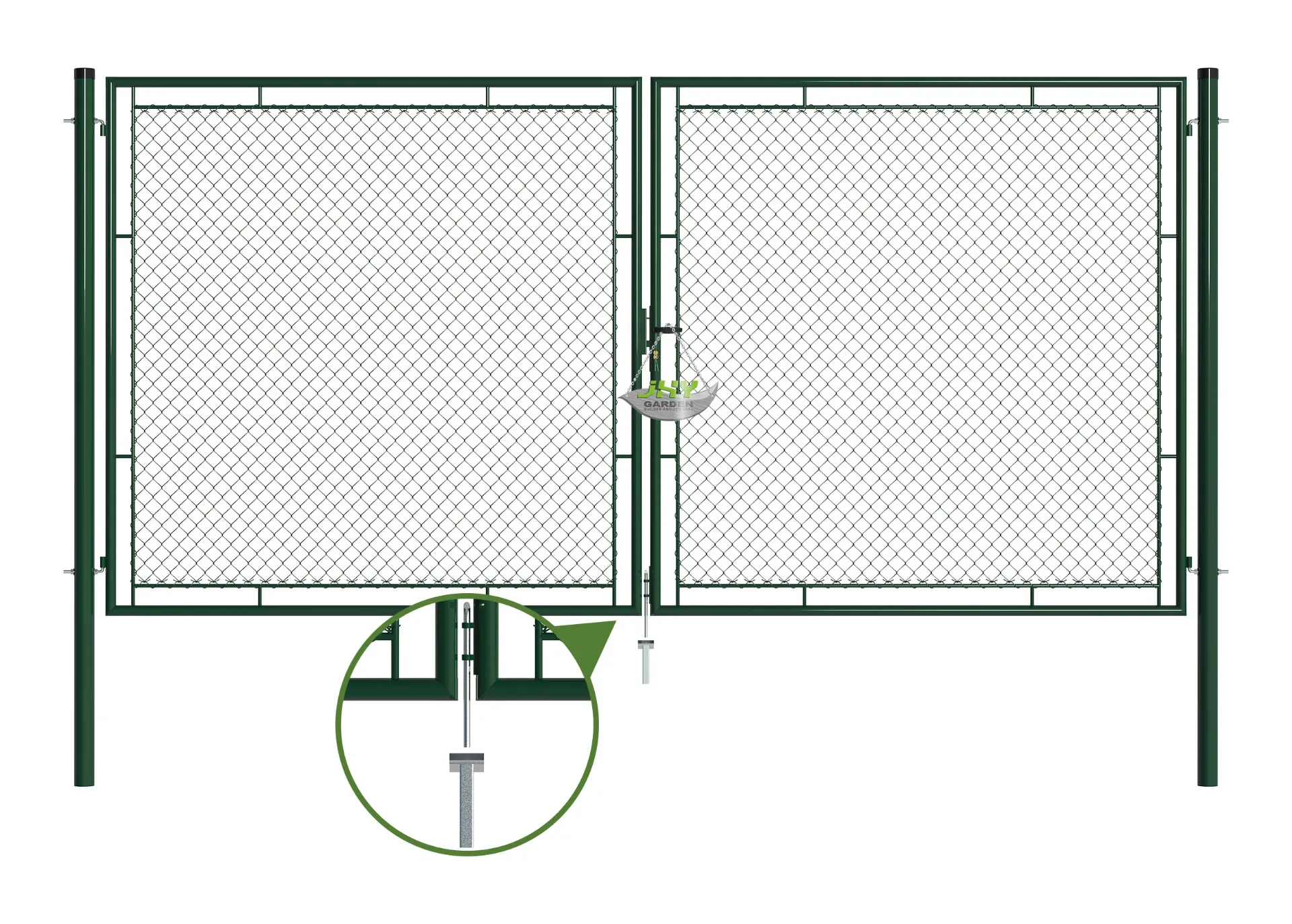 Chain-Link-Fence-Garden-Gate-4000×2000mm-stopper.webp1