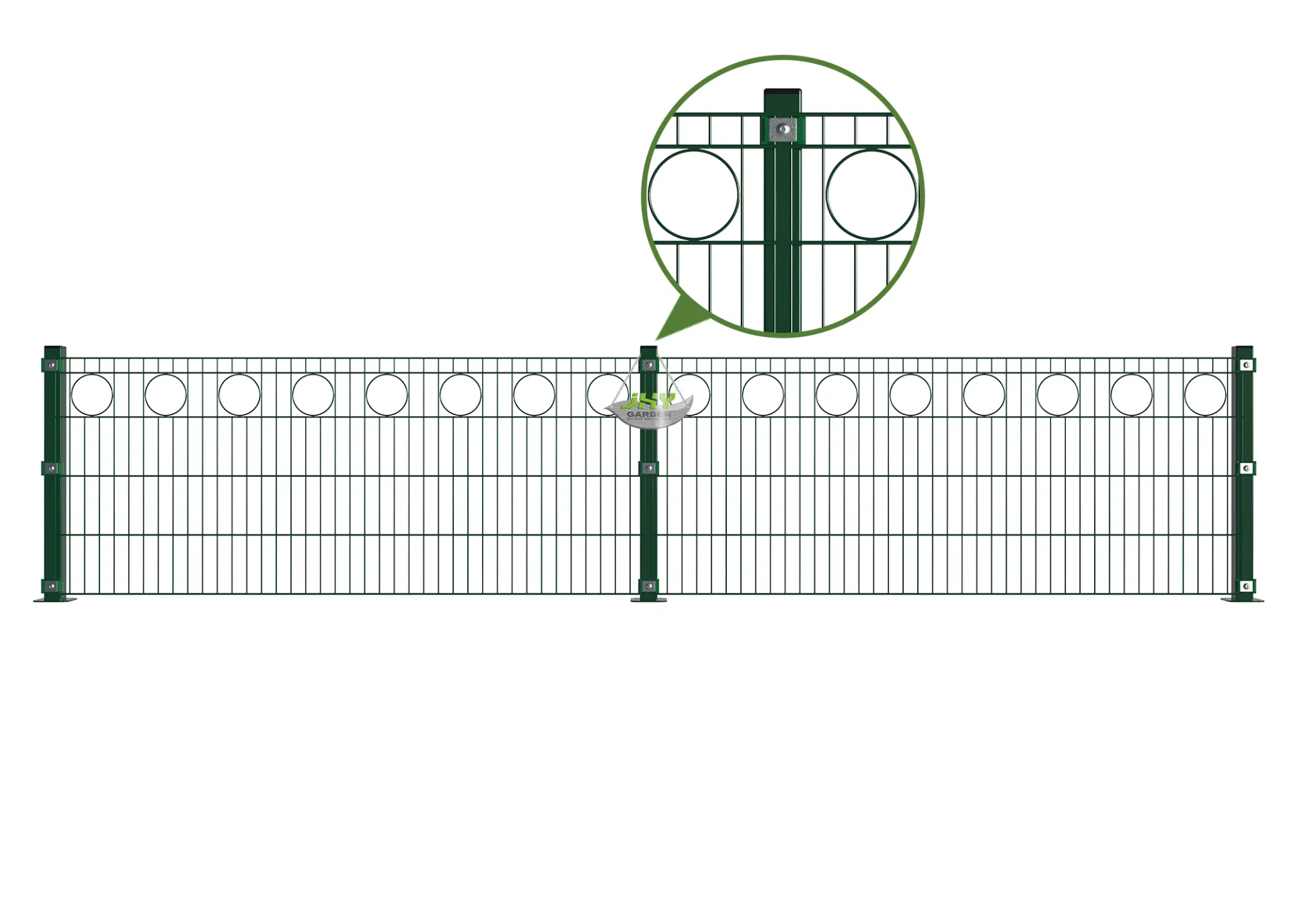 Circle Deco Steel Mesh Fence Panel 1.webp3