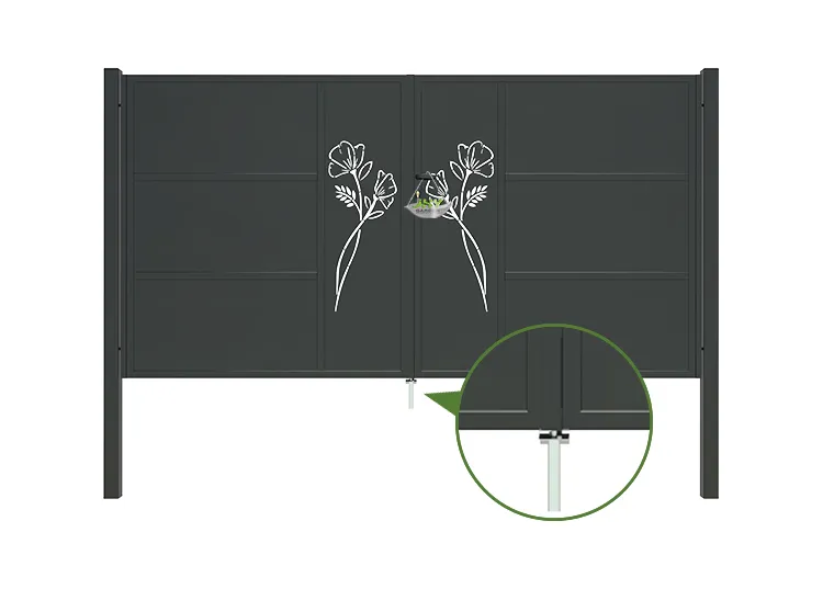 CNC Iron Gate Oasis 3m 4m lock inside.webp2