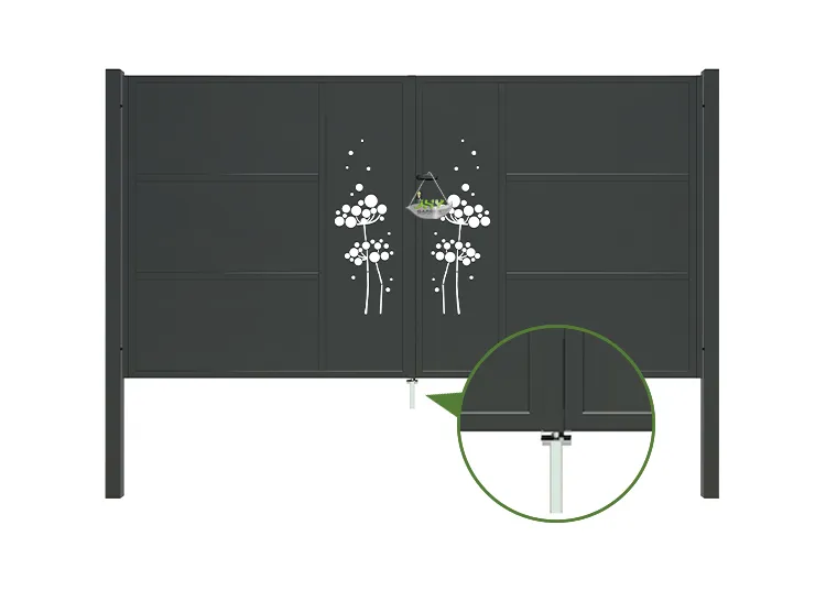 CNC Iron Gates Deceny 3m 4m lock inside.webp4
