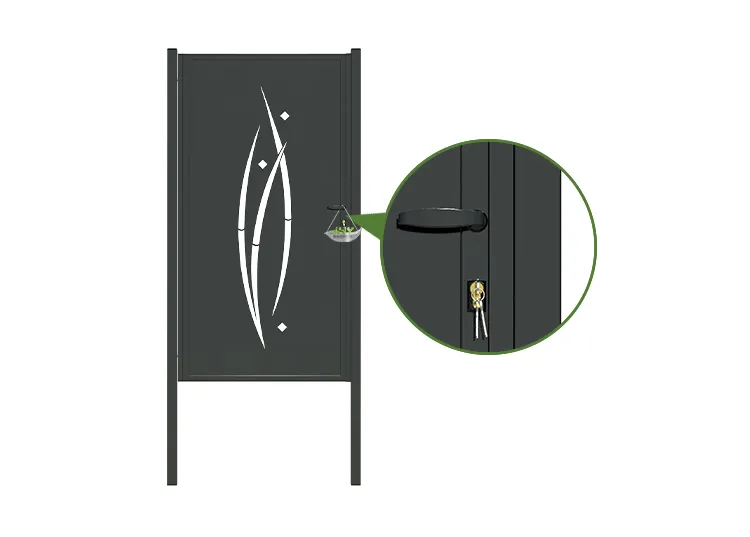 CNC Metal Gates Serenade 1000×2000mm frame.webp4