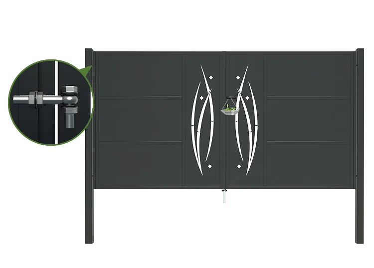 CNC Metal Gates Serenade 3000×1600mm hinge.webp1