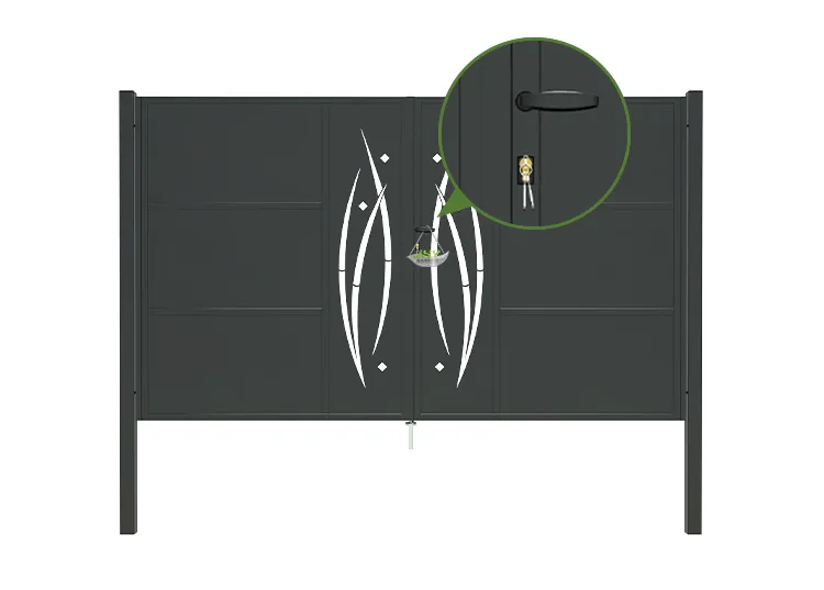 CNC Metal Gates Serenade 3000×1800mm stopper.webp2
