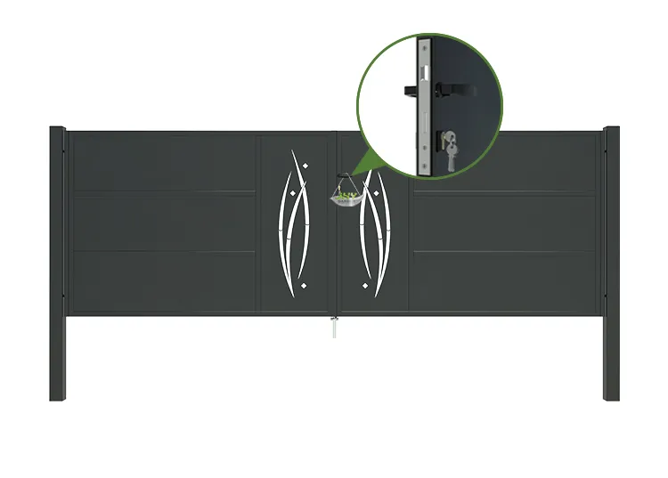 CNC Metal Gates Serenade 4000×1400mm stopper.webp4