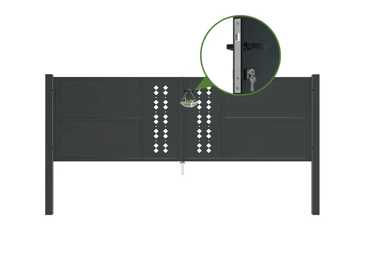 CNC Steel Gate Essence 3000×1000mm lock.webp2