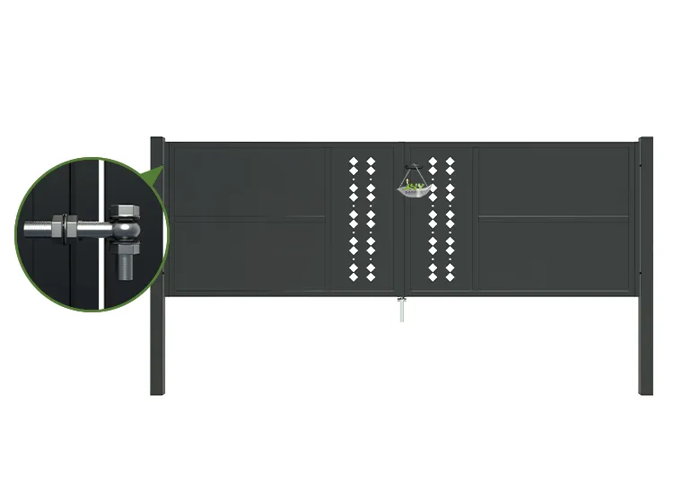 CNC Steel Gate Essence 3000×1000mm lock.webp3