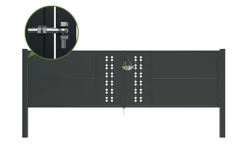 CNC Steel Gate Essence 4000×1200mm hinge.webp1
