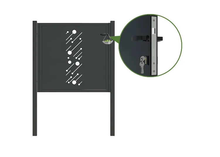 CNC Steel Gate Starry 1000×1000mm frame.webp3