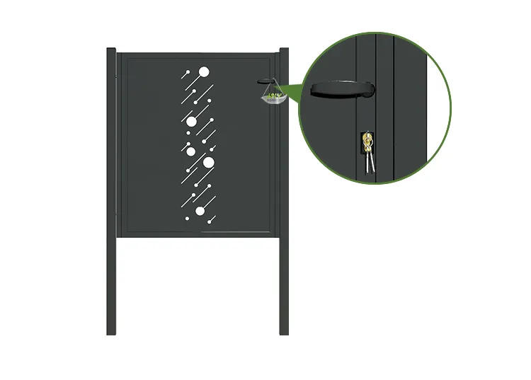 CNC Steel Gate Starry 1000×1200mm hinge.webp3