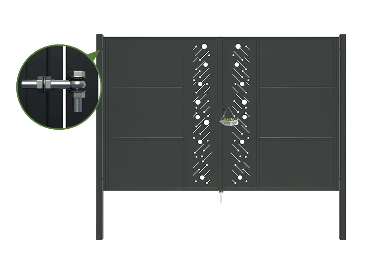 CNC Steel Gate Starry 3000×2000mm lock.webp4