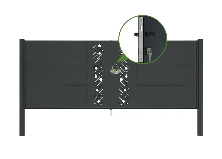 CNC Steel Gate Starry 4000×1600mm lock.webp2