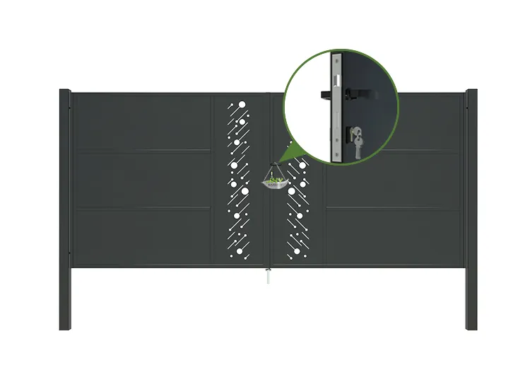 CNC Steel Gate Starry 4000×1800mm lock.webp2