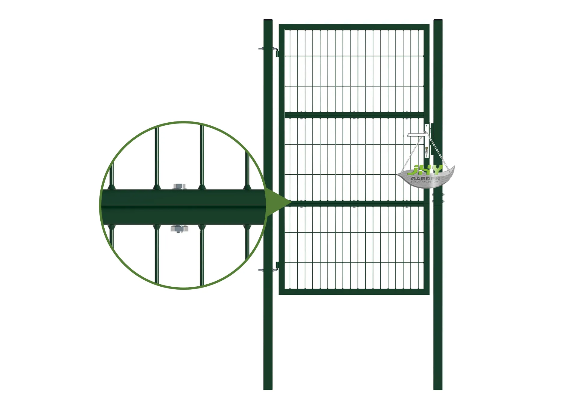 Composite Wire Mesh Garden Gate 1000×1800mm composite.webp1