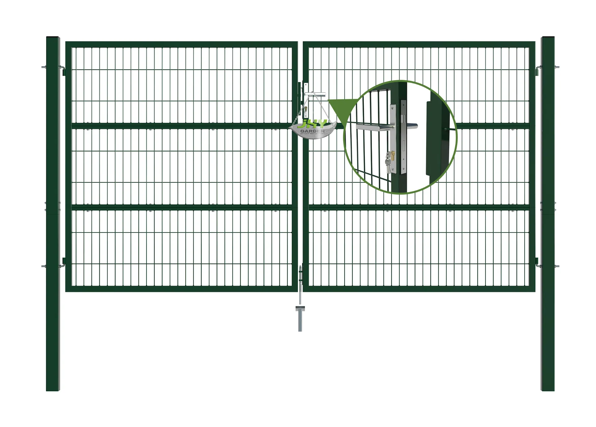 Composite-Wire-Mesh-Garden-Gate-3000×1600mm-lock.webp1