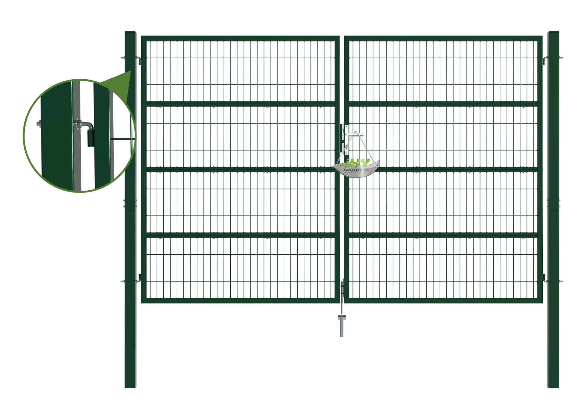 Composite-Wire-Mesh-Garden-Gate-3000×2000mm-hinge.webp1