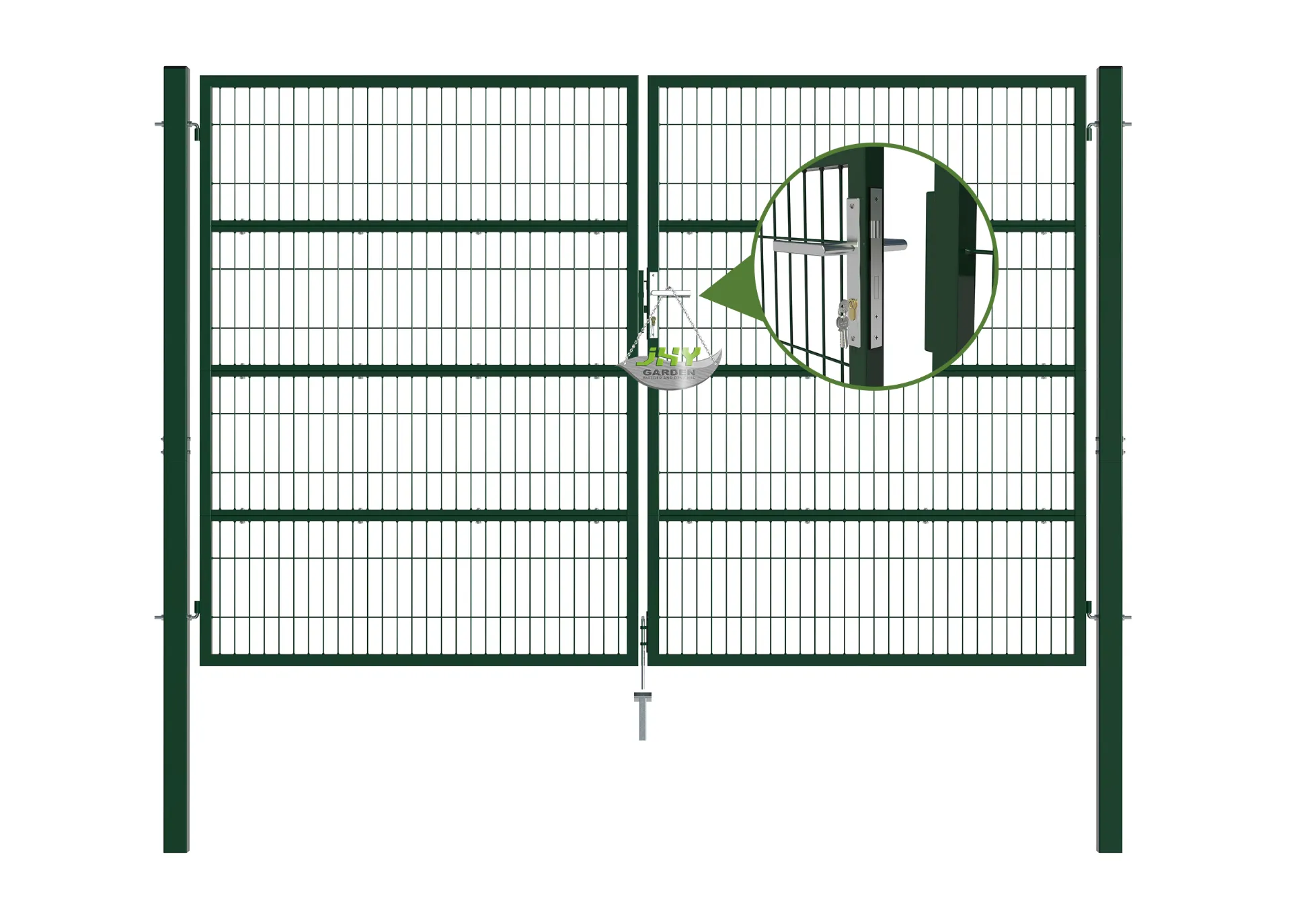 Composite-Wire-Mesh-Garden-Gate-3000×2000mm-lock.webp1