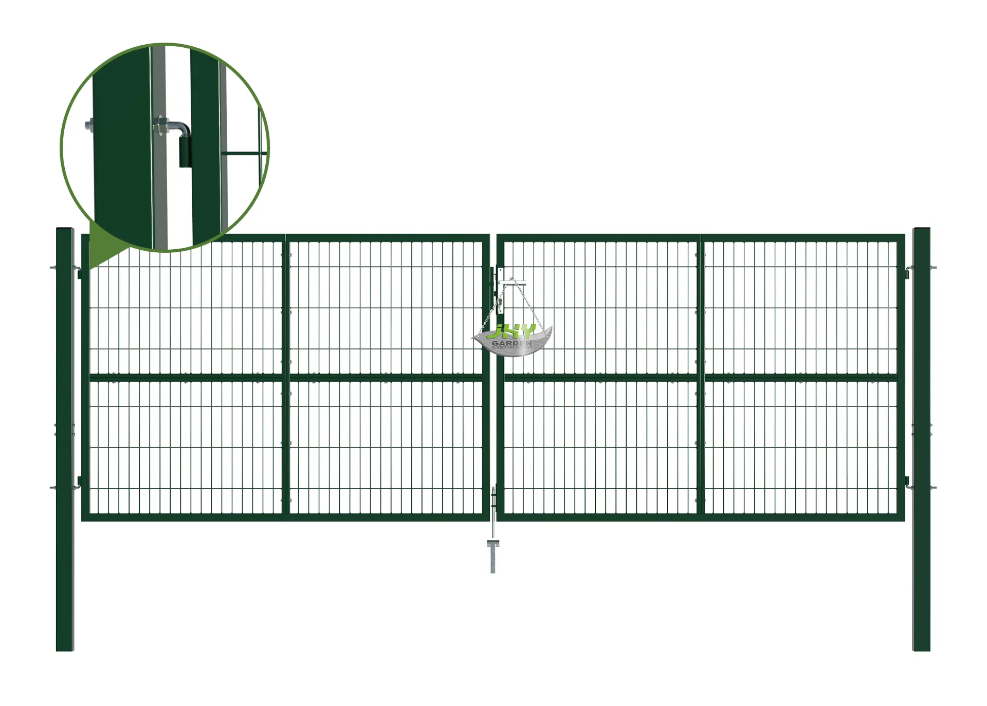 Composite-Wire-Mesh-Garden-Gate-4000×1400mm-hinge.webp1
