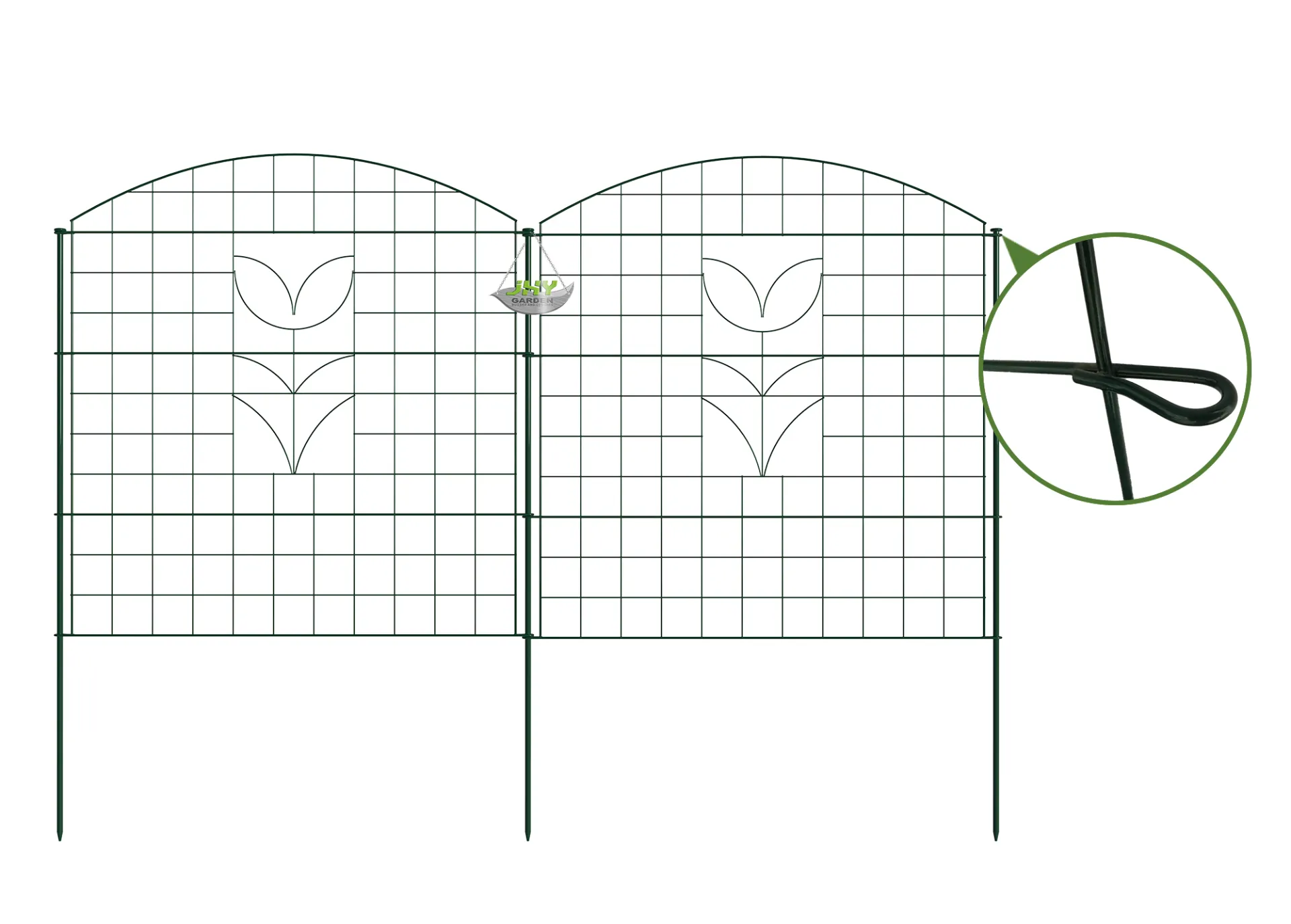 Convex Type Wire Pond Fence With Rose (2).webp2