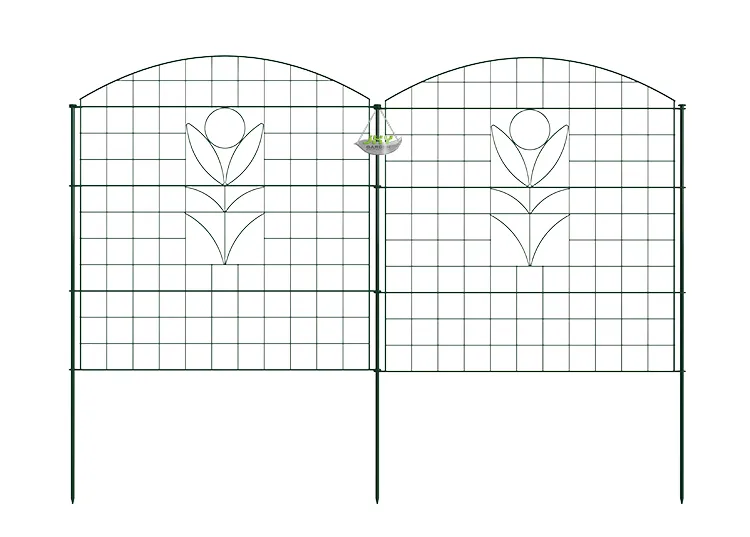 Convex Type Wire Pond Fence With Sunny Flower.webp1