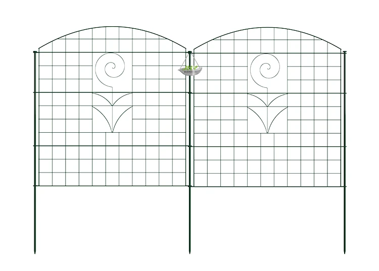 Convex Type Wire Pond Fence With Wild Flower.webp