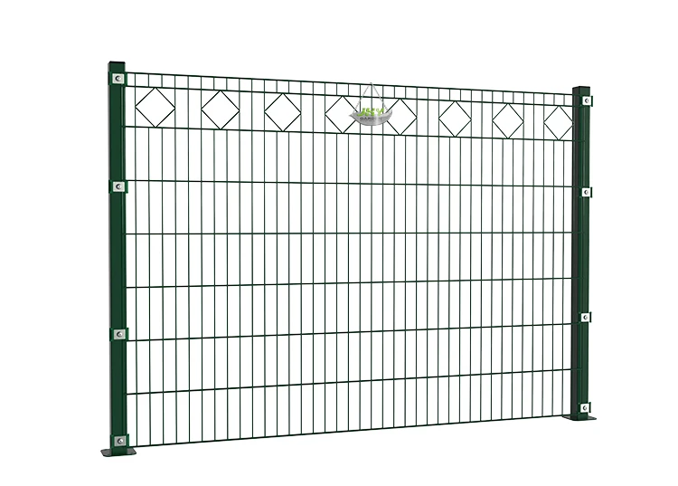 DIAMOND DECO STEEL MESH FENCE PANEL WIDTH 200CM & HEIGHT 140CM