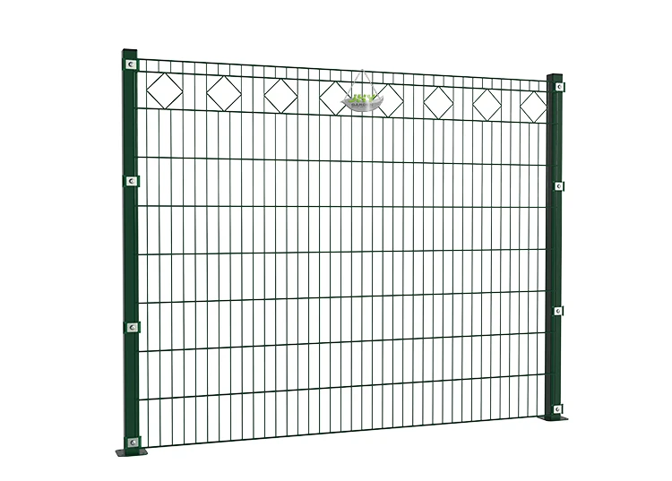DIAMOND DECO STEEL MESH FENCE PANEL WIDTH 200CM & HEIGHT 160CM
