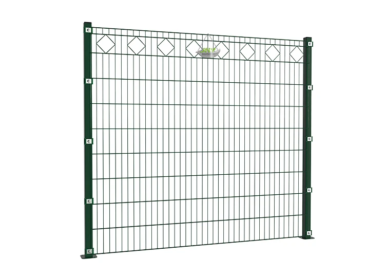 DIAMOND DECO STEEL MESH FENCE PANEL WIDTH 200CM & HEIGHT 180CM